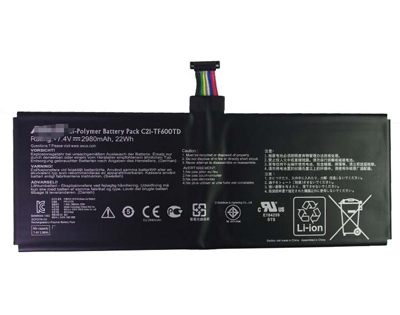 batería original c21-tf600td,genuino batería asus c21-tf600td