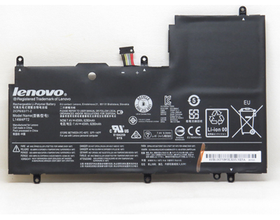 batería original l14m4p72,genuino batería lenovo l14m4p72