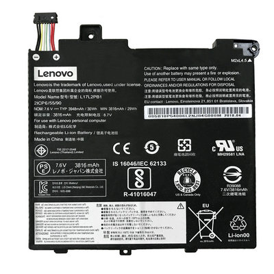 batería original l17l2pb1,genuino batería lenovo l17l2pb1